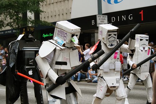 Vader and Storm Troopers FAIL